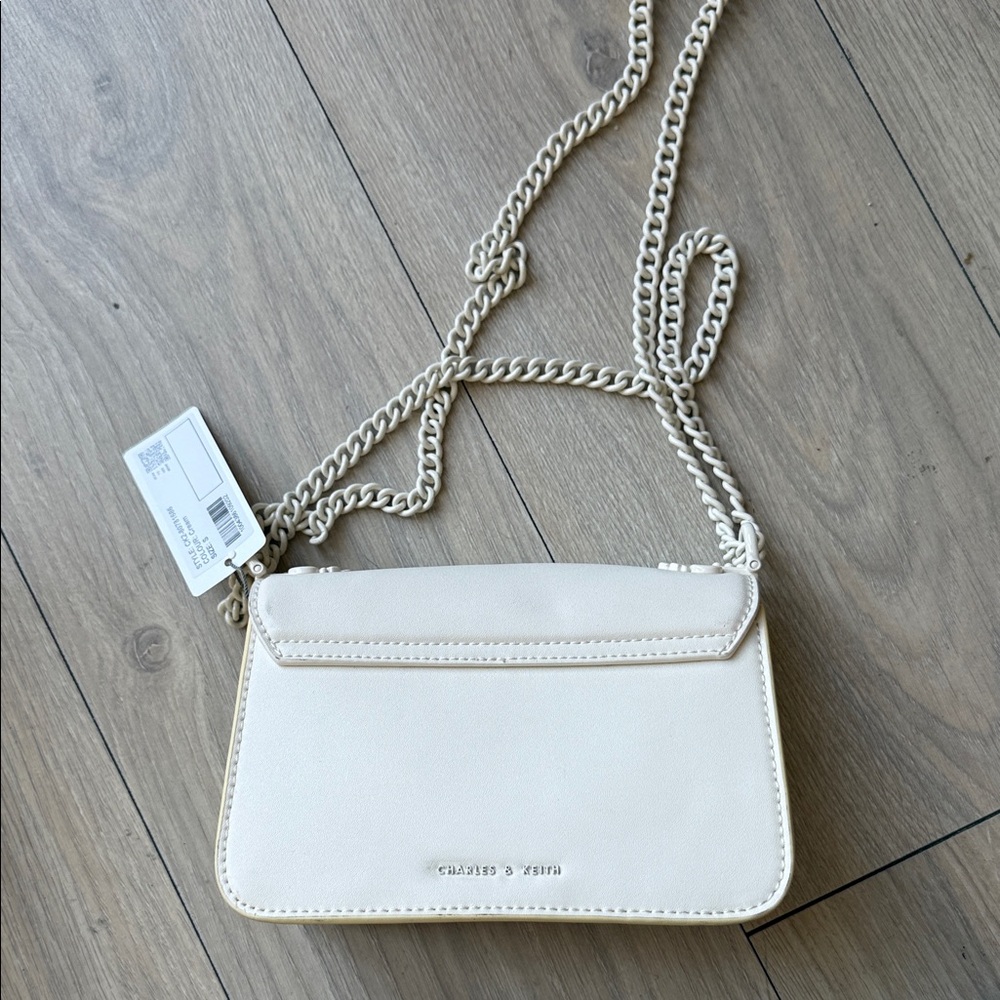Charles & Keith White Crossbody Bag - Picture 2 of 2